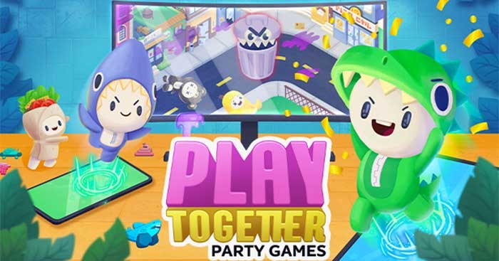 Play Together: Party Games là game hành động vui nhộn dành cho 2-8 người