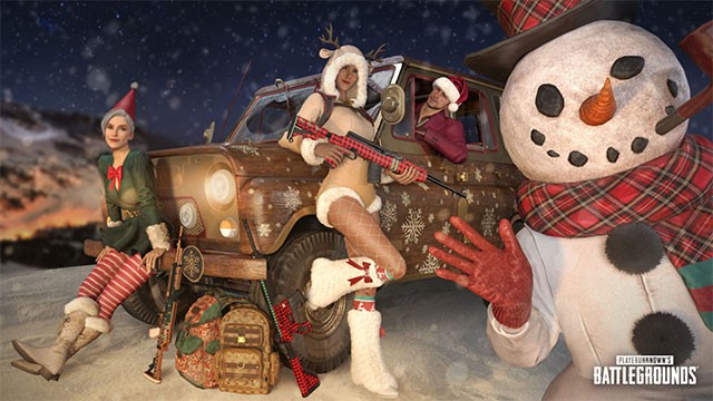 Skin, vật phẩm Giáng Sinh ngập tràn trong PUBG Season 10