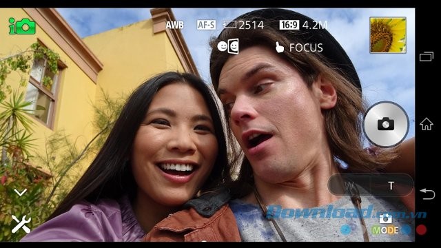 Điều khiển máy ảnh đơn giản với PlayMemories Mobile