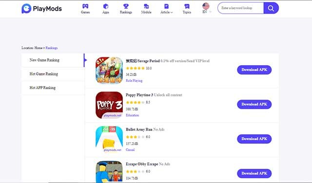 Xem bảng xếp hạng game và bắt kịp các xu hướng chơi game hiện nay