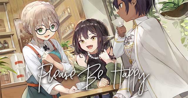 Please Be Happy là game visual novel đầy ý nghĩa về tình bạn và tình người