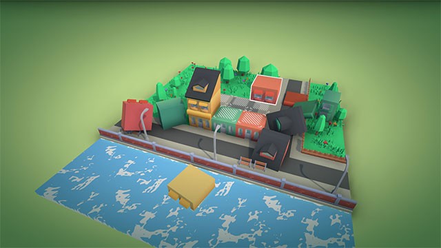 Thể hiện kỹ năng giải đố và xây dựng thư giãn trong game Please Fix The Building