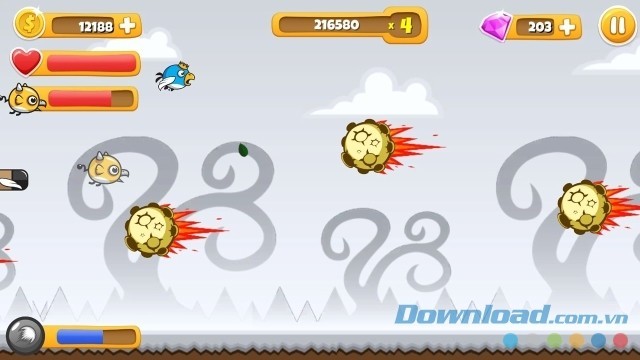 Né làn đạn của kẻ thù để sống sót