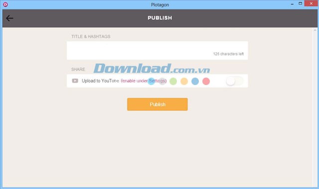 Chia sẻ lên YouTube