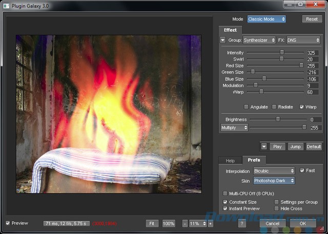 Thêm hiệu ứng cho ảnh