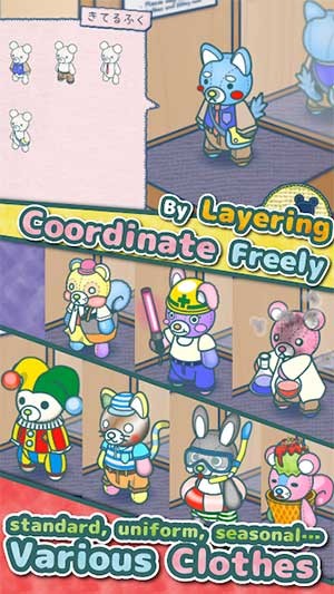 Nhiều trang phục thú bông lạ mắt