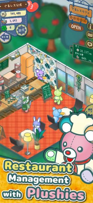 Plushies Restaurant cho bạn quản lý nhà hàng cùng với những con gấu bông