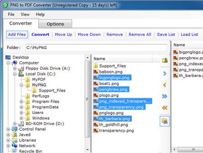 PNG to PDF Converter