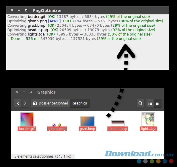 PngOptimizer có cách vận hành vô cùng đơn giản