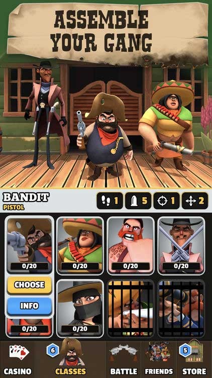 Thành lập băng đảng khét tiếng của riêng bạn trong Pocket Cowboys