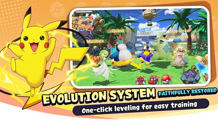 Trở thành huấn luyện viên Pokémon hàng đầu trong Pocket Dream cho Android