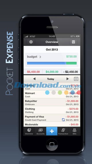 Pocket Expense for iOS
