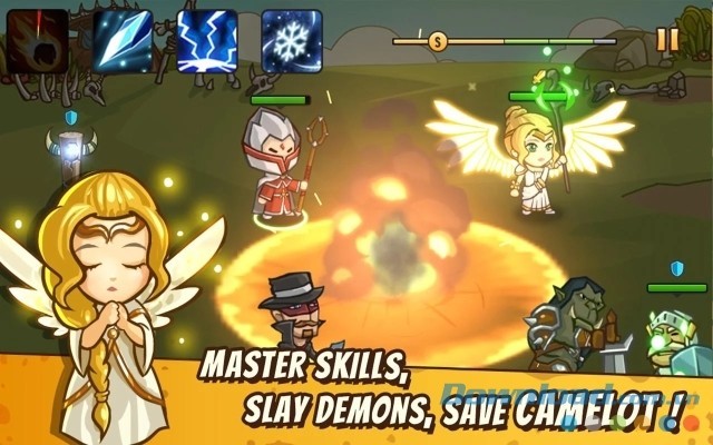 Làm chủ các kỹ năng, chiến thuật chiến đấu để đánh bại thế lực hắc ám