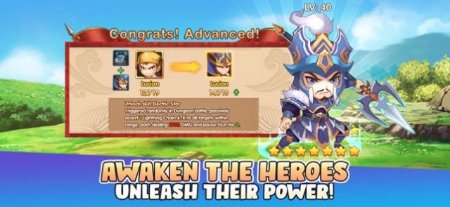 Đánh thức các anh hùng, giải phóng sức mạnh tiềm ẩn của họ trong game Pocket Kingdom TD