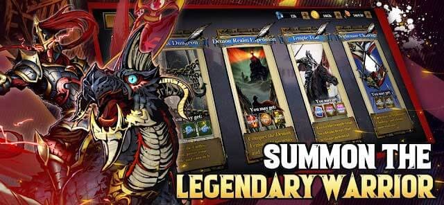 Triệu hồi các chiến binh huyền thoại chiến đấu cho bạn trong game Pocket Knights 3