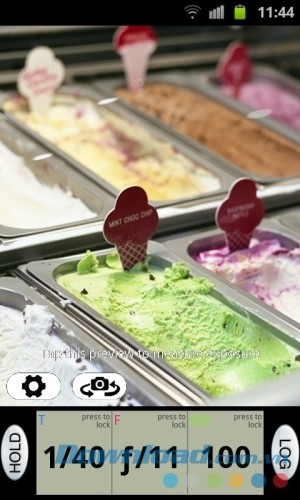 Ứng dụng đo sáng Pocket Light Meter cho Android