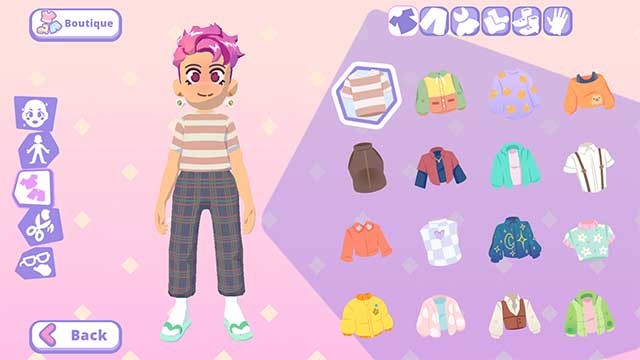 Tùy chỉnh trang phục cho người bạn mới