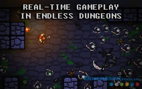 Pocket Rogues: Ultimate cho Android - Game hành động thời gian thực trong ngục tối vô tận