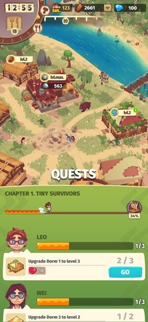 Phân công nhiệm vụ cho từng người sống sót