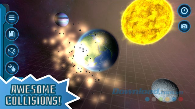 Game mô phỏng hệ mặt trời 3D Pocket Universe