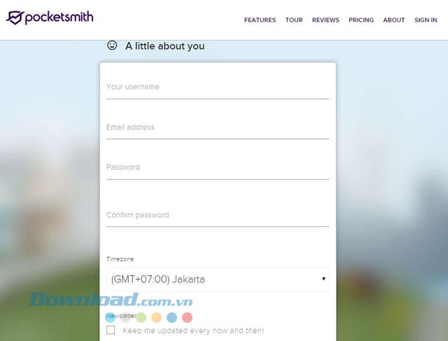 Tạo tài khoản miễn phí nhanh chóng