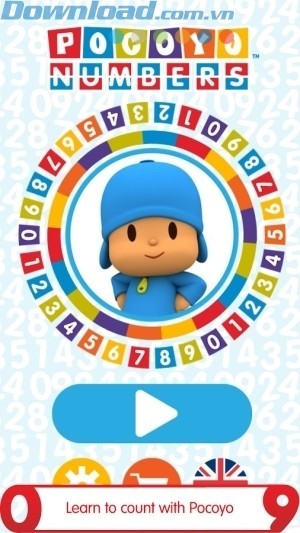 Dạy bé học đếm số cùng nhóc tỳ dễ thương Pocoyo