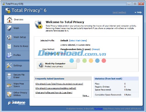 Pointstone Total Privacy
