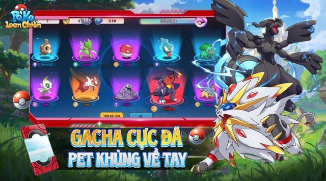 Gacha cực đã, pet khủng về tay
