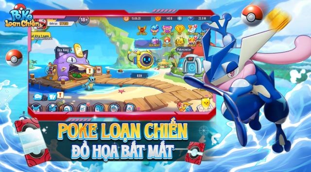 Đồ họa hoạt hình 2D với tạo hình của các Pokémon theo sát nguyên tác