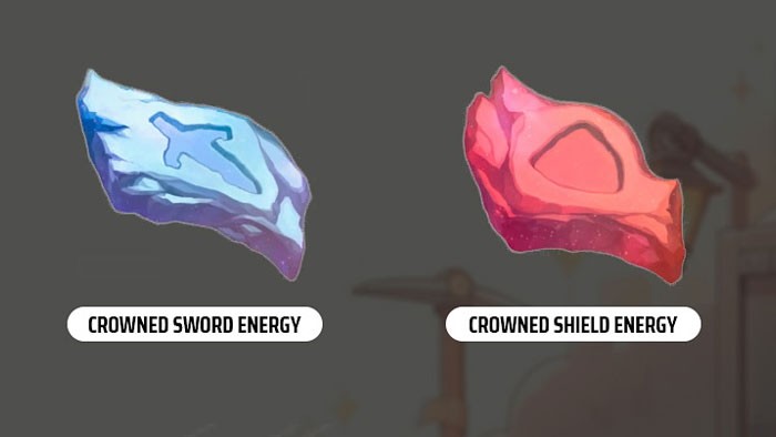 Crowned Sword Energy và Crowned Shield Energy trong Pokémon GO