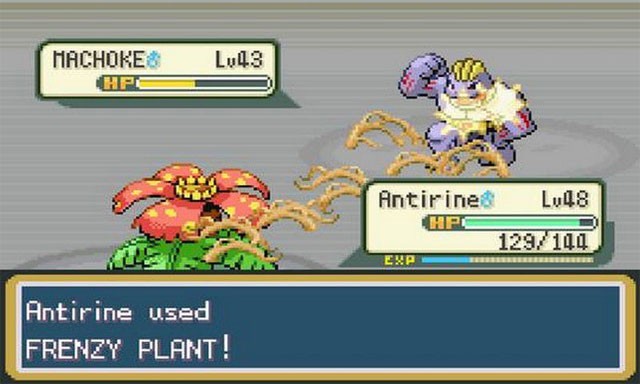 Mãn nhãn với những cuộc chiến theo lượt trong Pokemon Leaf Green Version GBA