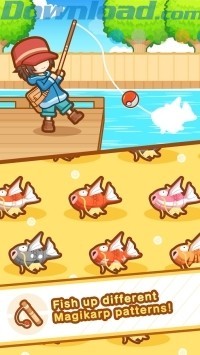 Đánh bắt thật nhiều loại Magikarp độc đáo