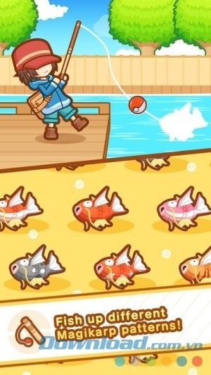Game câu cá Pokémon: Magikarp Jump cho iOS