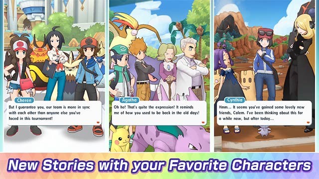 Pokémon Masters EX kết hợp cốt truyện mới với dàn nhân vật thân quen