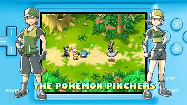 Tìm cách ngăn chặn nhóm Pokémon Pinchers và khôi phục hòa bình ở Oblivia