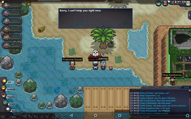 Nhiều tùy chọn chiến đấu với môi trường PvP cạnh tranh