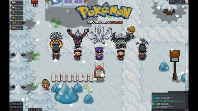 Chiến đấu để trở thành người vô địch các khu vực trong game Pokemon Revolution Online