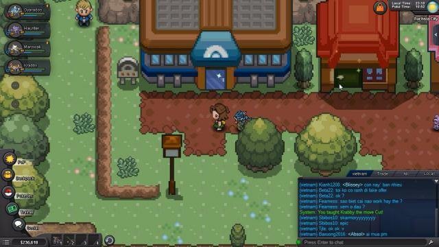 Chơi game ở nhiều khu vực khác nhau