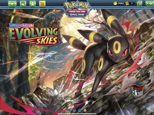 Thu thập các thẻ bài quái thú Pokemon trong game Pokémon TCG Online