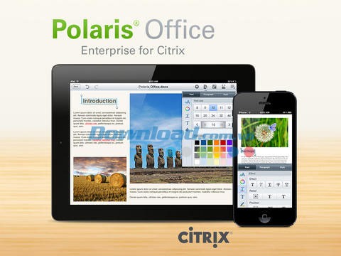 Polaris Office for Citrix for iOS