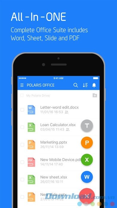 Ứng dụng văn phòng Polaris Office