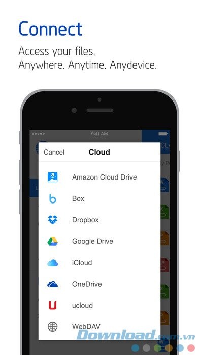 Kết nối đám mây