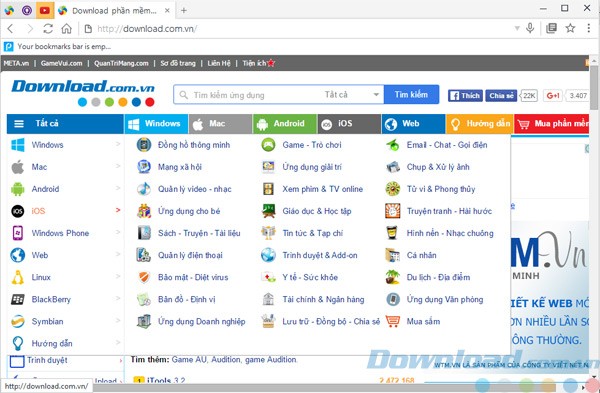 Ghim tab thường vào