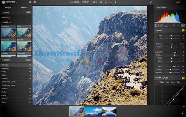 Polarr Online Photo Editor