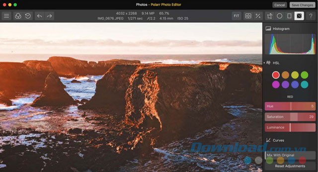 Lưu hình ảnh vào extension của máy Mac