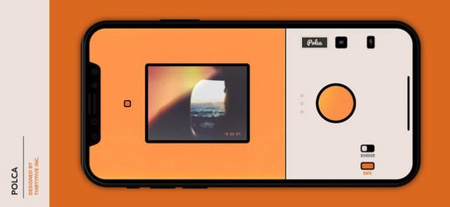 Chụp ảnh film nghệ thuật bằng ứng dụng Polca