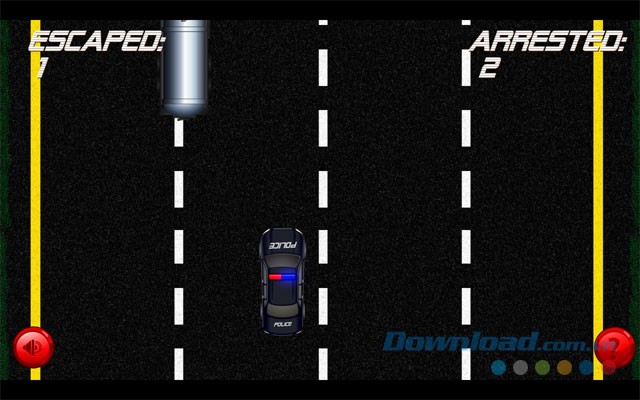 Giao diện game Police Pit cho Windows 8