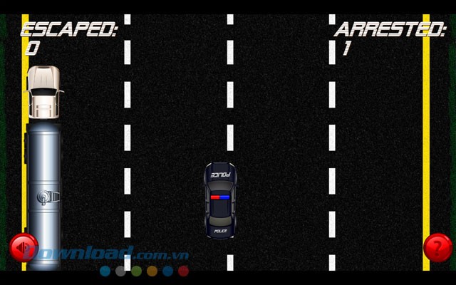 Tránh các xe có kích thước lớn hơn trong game