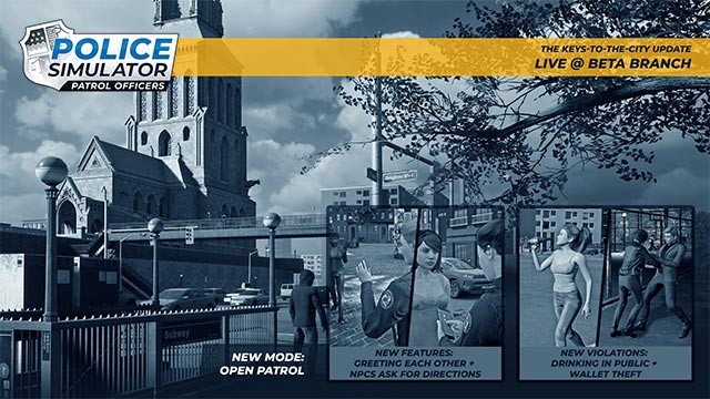 Bản cập nhật The Keys-to-the-City Update bổ sung chế độ chơi mới, nhiệm vụ, NPC và nâng cấp, sửa lỗi khác