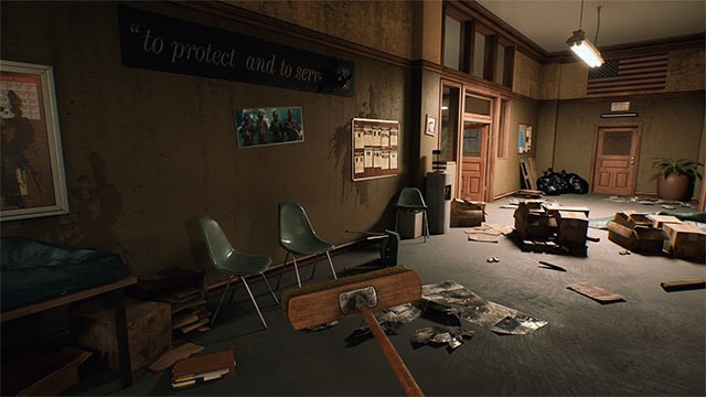 Dọn dẹp và cải tạo đồn cảnh sát cũ trước khi bắt đầu công việc điều hành